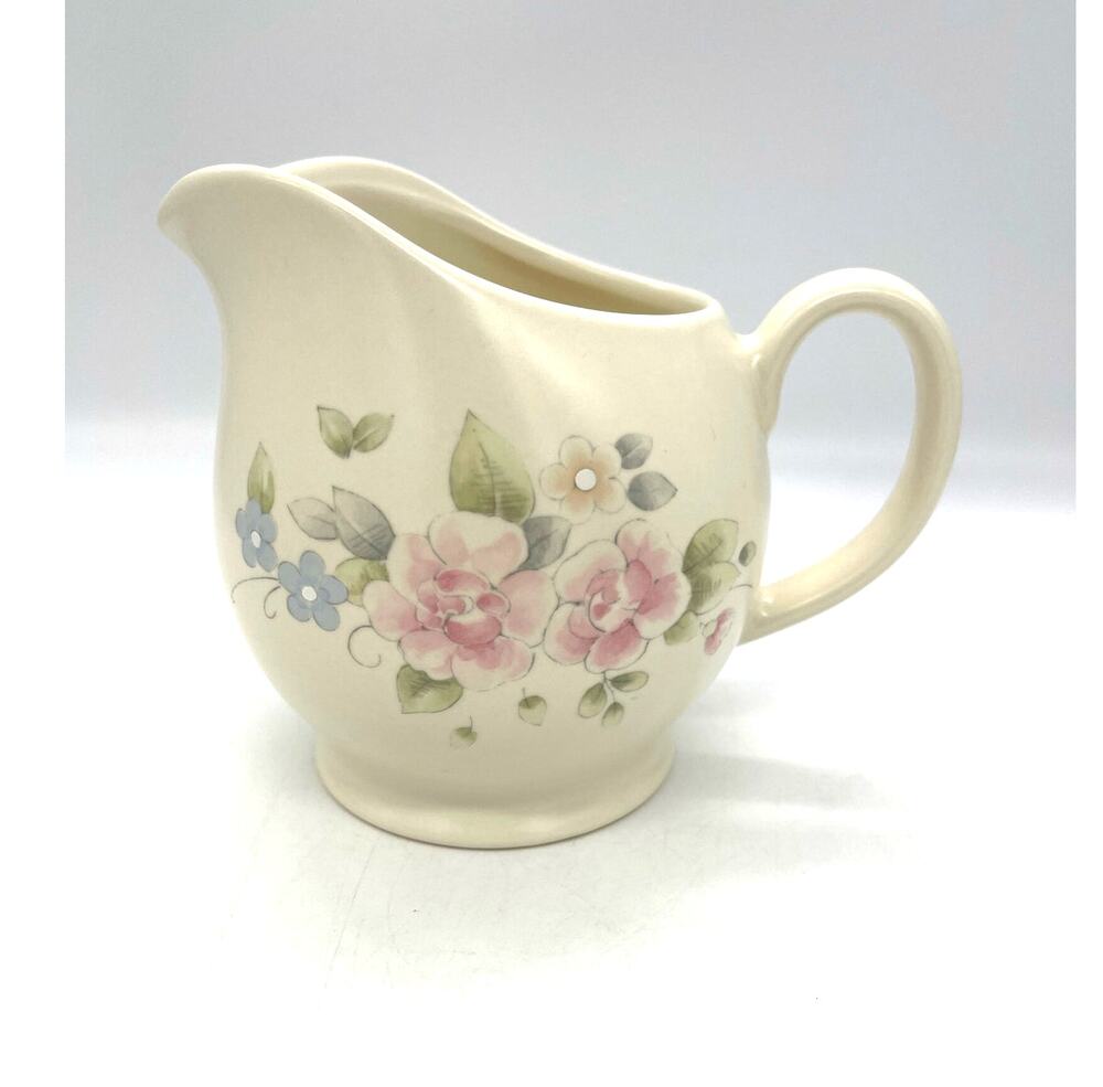 Pfaltzgraff Tea Rose 5" Pitcher Gravy / Cream 24 oz USA
